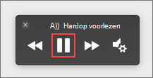 Pauze selecteren