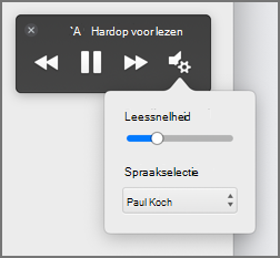 Leessnelheid wijzigen