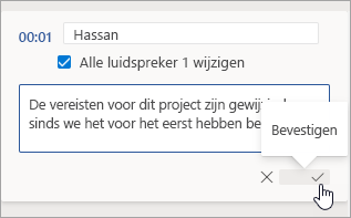 Selecteer Bevestigen.