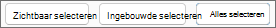 Knoppen om stijlen te selecteren die u wilt toestaan of beperken