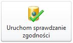 Przycisk Uruchom sprawdzanie zgodności w widoku Backstage programu Access