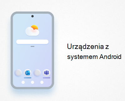 Kliknij, aby skonfigurować pakiet Office i pocztę e-mail na urządzeniach