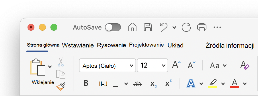 Motyw Aluminium na komputerze Mac