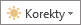 Przycisk Korekty, mniejszy rozmiar