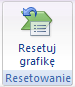 Przycisk Resetuj grafikę