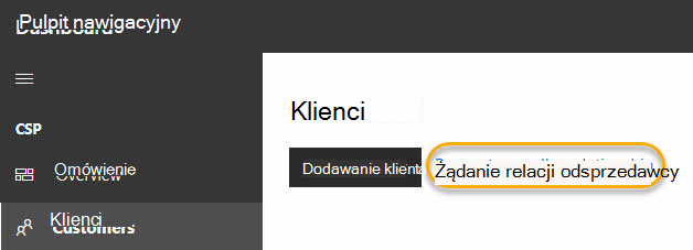 Żądanie relacji z odsprzedawcą