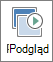 Przycisk Podgląd na karcie Przejścia