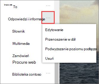 Obraz zaznaczonego wielokropka