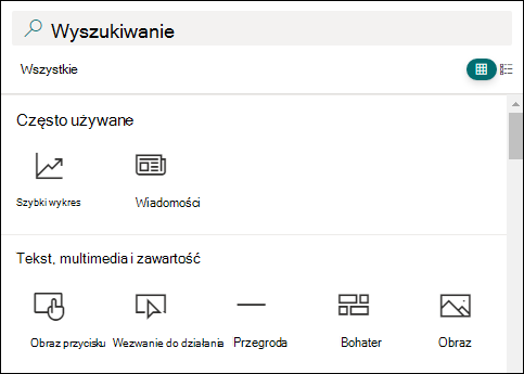 Przycisk Dodaj do strony