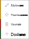 Legenda dla diffing strony