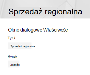 Właściwości strony