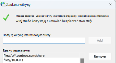 Przykład domeny obiektu zasad grupy