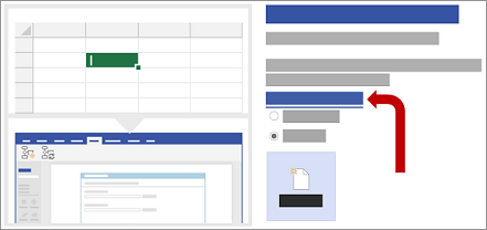Wybieranie szablonu danych programu Excel