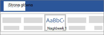 Dodawanie nagłówka