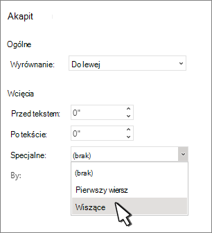Wybieranie wysunięcia
