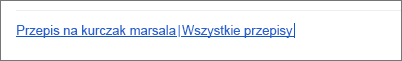 Domyślne wklejanie linków