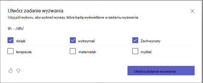 Zrzut ekranu przedstawiający wyzwanie.