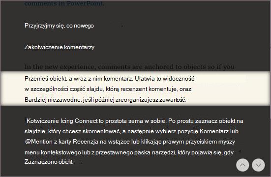 Koncentracja na wierszach w czytniku immersyjnym