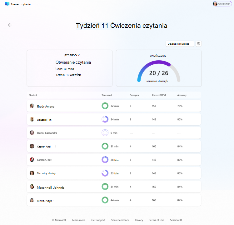 Otwieranie czytania