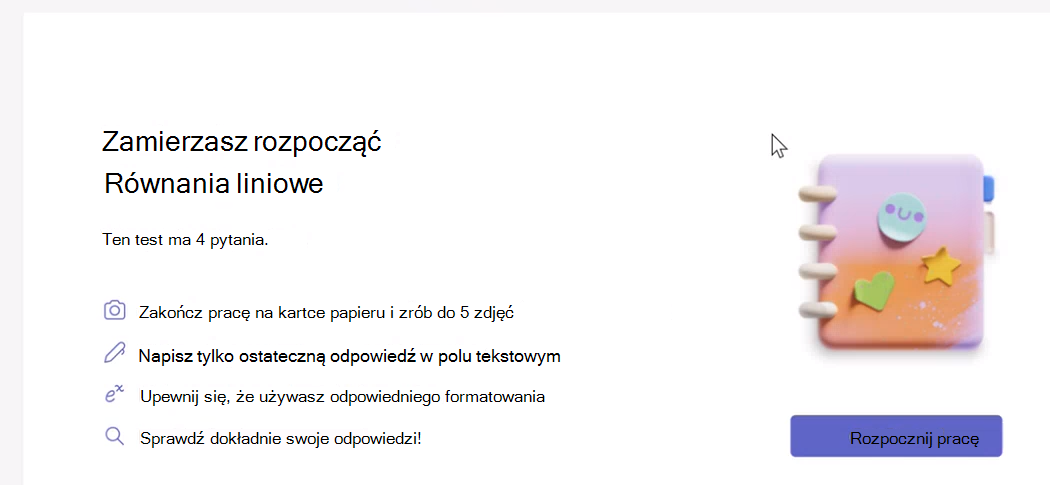 Zrzut ekranu przedstawiający okno dialogowe uruchamiania.