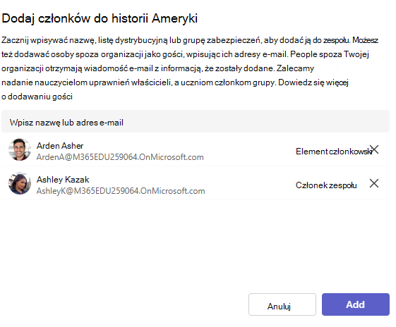 Zrzut ekranu przedstawiający dodawanie.