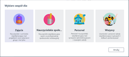 Wybierz zespó