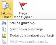 Kończenie korespondencji seryjnej
