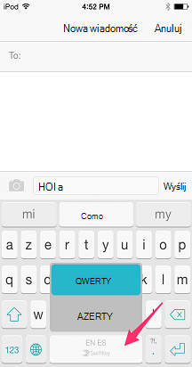 różne układy klawiatury