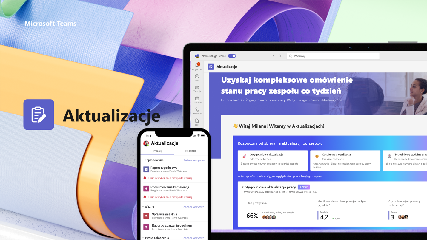 Obraz przedstawiający pulpit wprowadzający