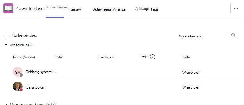 usuwanie nauczyciela