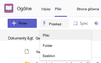 upload files