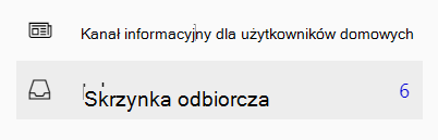 Skrzynka odbiorcza w aplikacji Viva Engage
