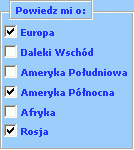 Przykładowa kontrolka pola wyboru (kontrolka ActiveX)