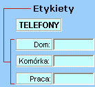 Przykładowa etykieta (kontrolka ActiveX)