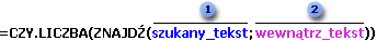 Formula to check for text