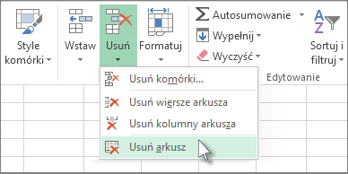 Usunąć
