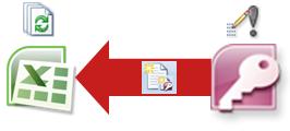 Łączenie z danymi programu Access z programu Excel