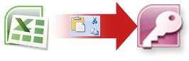 Kopiowanie danych programu Excel do programu Access