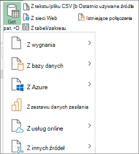 Importowanie poleceń w interfejsie użytkownika