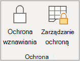 Wznawianie ochrony arkusza