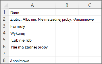 Wyniki przykładu 4