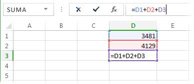 Formuła powodująca powstanie odwołania cyklicznego w programie Excel