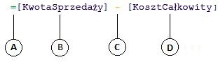 Formuła kolumny obliczeniowej