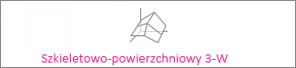 Wykres szkieletowo-powierzchniowy 3-W