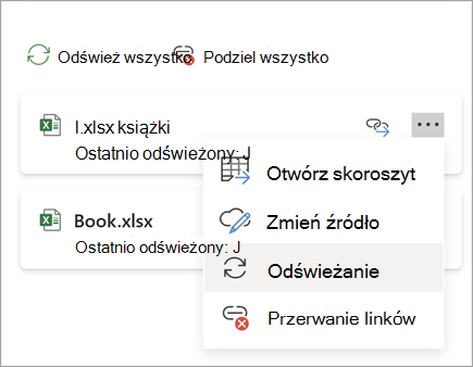 Zrzut ekranu przedstawiający przycisk odświeżania linku one.png