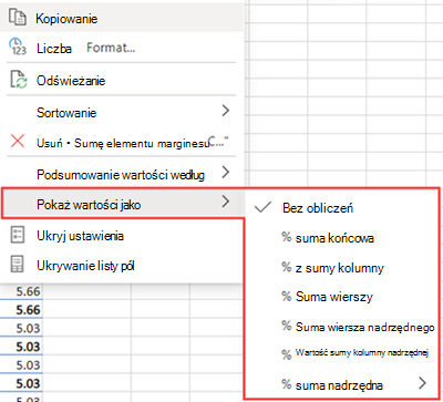 Pokaż jako