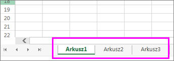 karty arkuszy