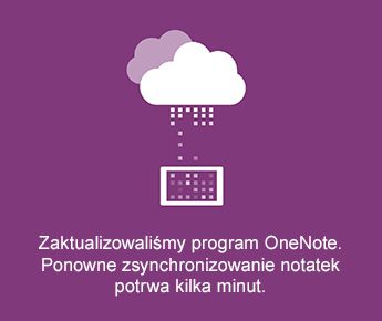 Synchronizowanie ekranu w OneNote dla systemu Android
