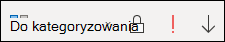 Dodawanie kategorii i ustawianie ważności