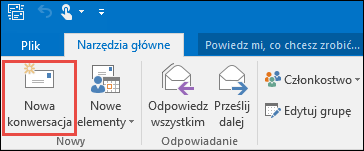 Nowa konwersacja grupowa